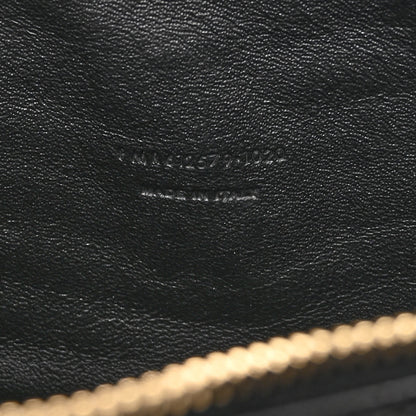 Saint Laurent Grain De Poudre Matelasse Monogram Mini Lou Camera Bag Black 7 of 10
