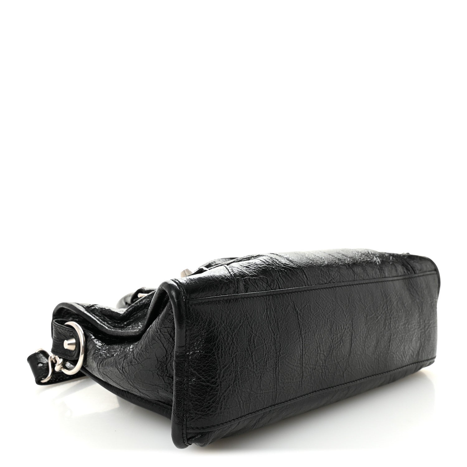 Balenciaga Agneau Arena Silver Hardware Small Le City Black 3 of 9