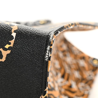 Louis Vuitton Monogram Giant Jungle Onthego GM Black 11 of 12