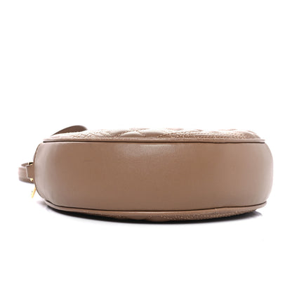 Burberry Lambskin Quilted New Louise Bag Camel 4 of 11