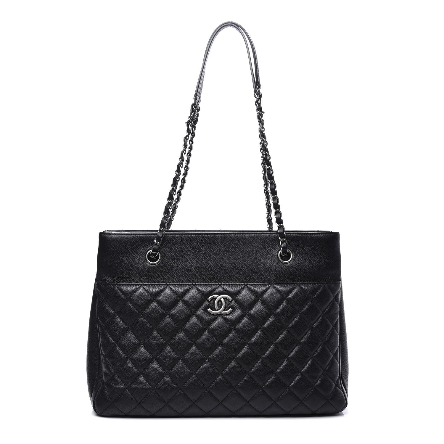 Chanel Caviar Quilted Urban Companion Shopping Tote Black 1 of 12