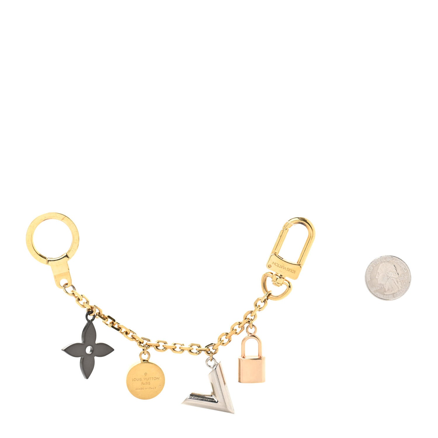 Louis Vuitton Metal Kaleido V Bag Chain Charm 2 of 3