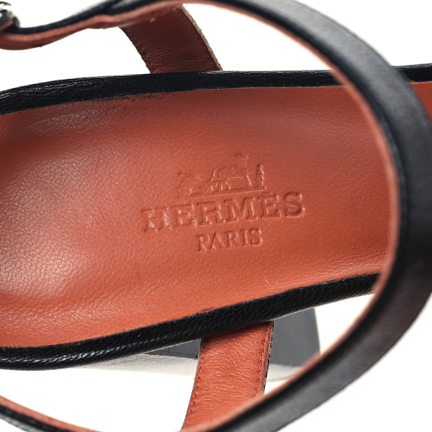 Goatskin Alesia Sandals 37 Black