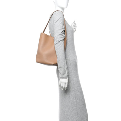The Row Grained Calfskin Medium N/S Park Tote Cinnamon 2 of 10
