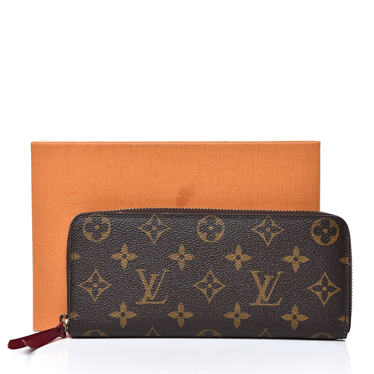 Louis Vuitton Monogram Clemence Wallet Fuchsia 16 of 16