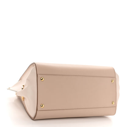 Salvatore Ferragamo Calfskin Lizard Sofia Shoulder Bag Beige 4 of 10
