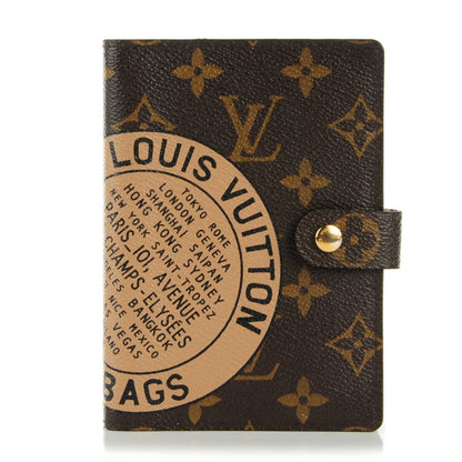 Louis Vuitton Monogram Complice Trunks and Bags Small Ring Agenda Cover Beige 1 of 8