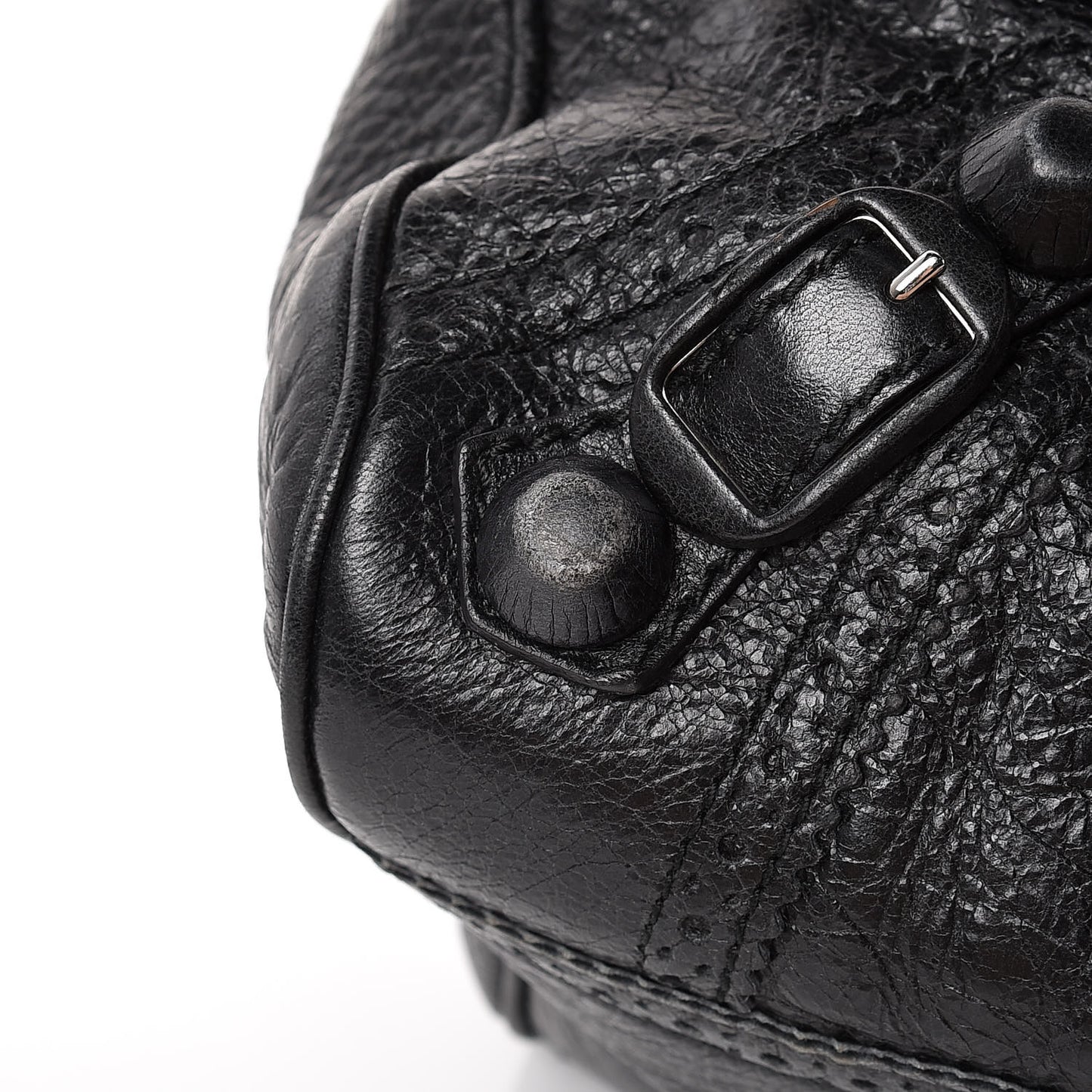 Agneau Giant Brogues Hardware Velo Black