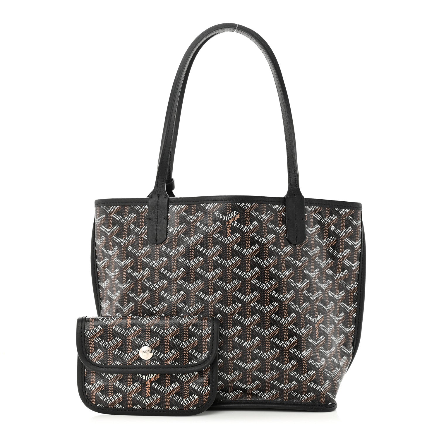 Goyard Goyardine Reversible Mini Anjou Black 1 of 10