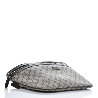 Gucci GG Supreme Monogram Belt Bag Dark Brown 4 of 13