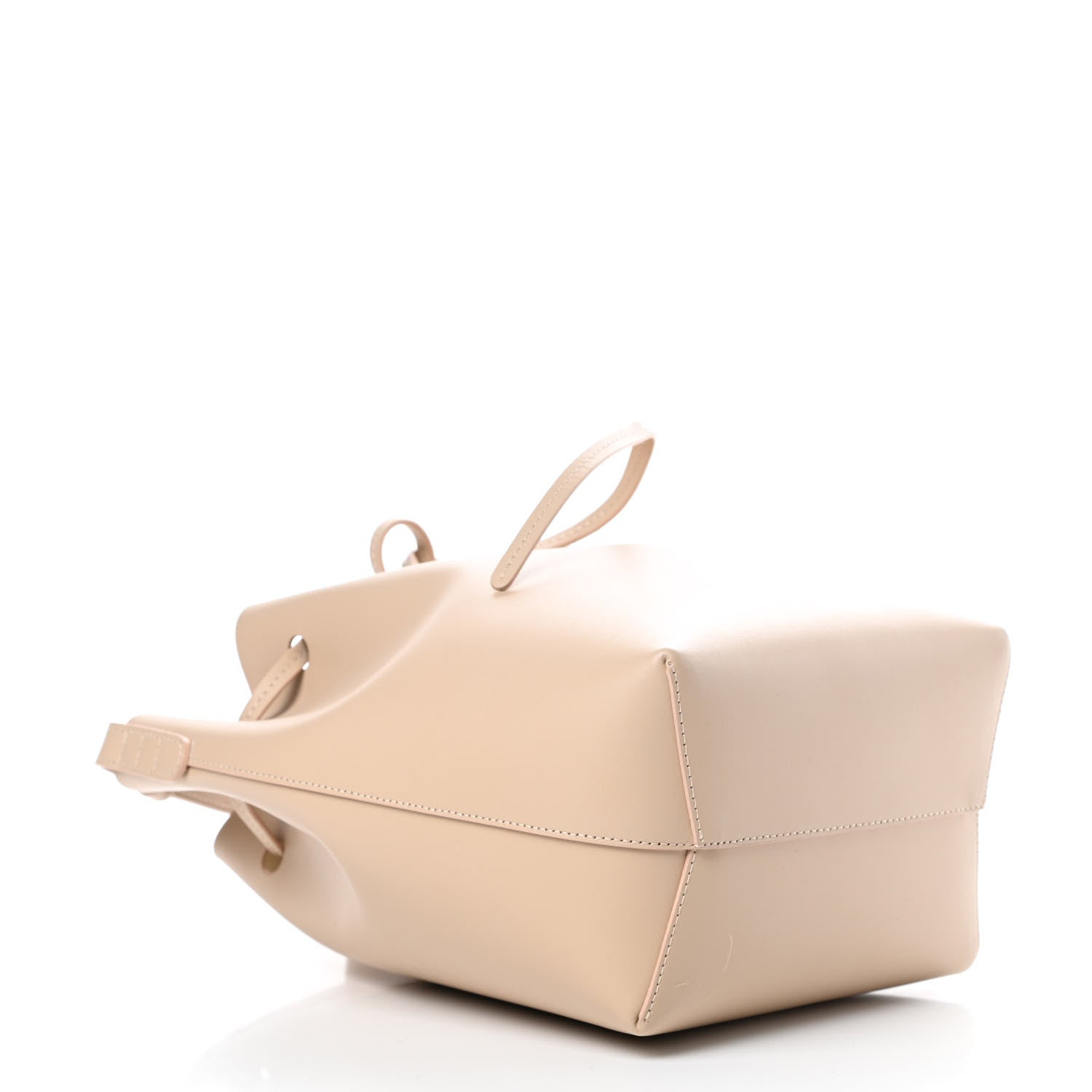 Mansur Gavriel Calfskin Mini Bucket Bag Natural 4 of 10