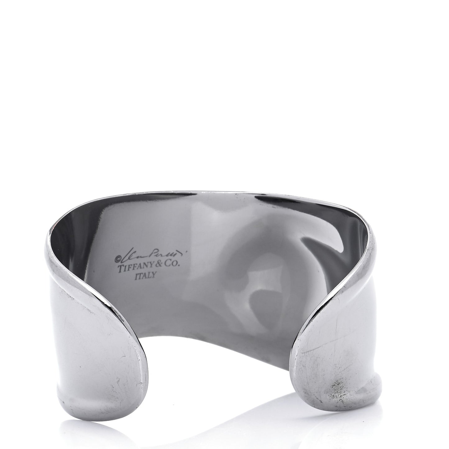 Ruthenium Small Elsa Peretti Right Wrist Bone Cuff Bracelet