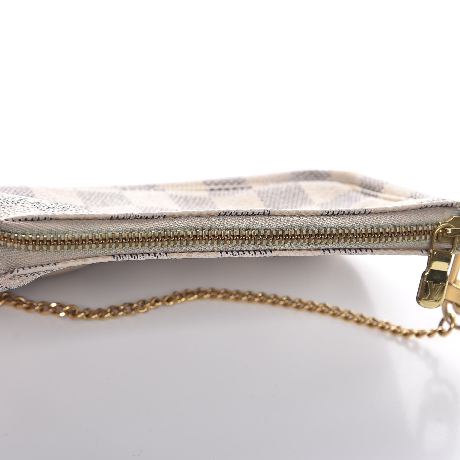 Louis Vuitton Damier Azur Mini Pochette Accessories 7 of 9