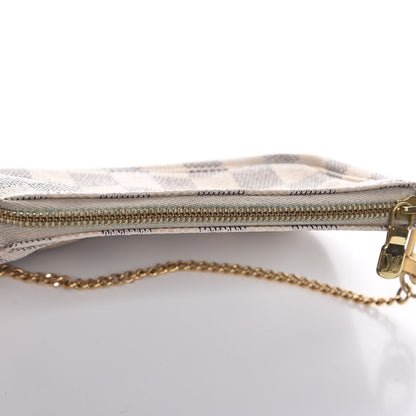 Louis Vuitton Damier Azur Mini Pochette Accessories 7 of 9