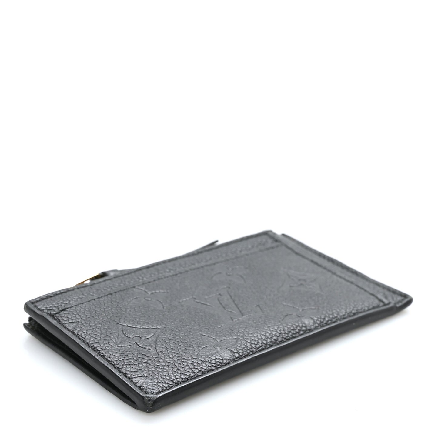 Empreinte Zipper Card Holder Black