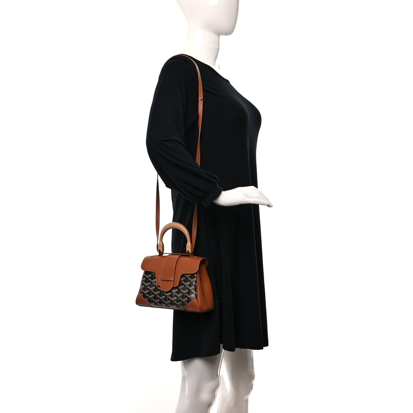 Goyardine Mini Saigon Black Gold