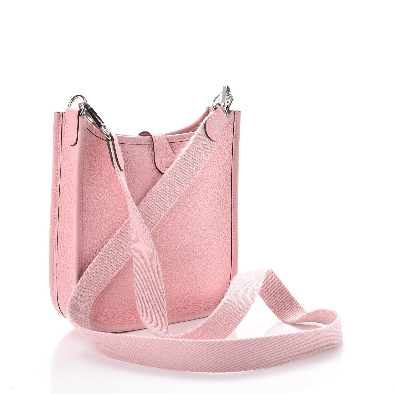 Hermes Taurillon Clemence Evelyne TPM Rose Sakura 3 of 8