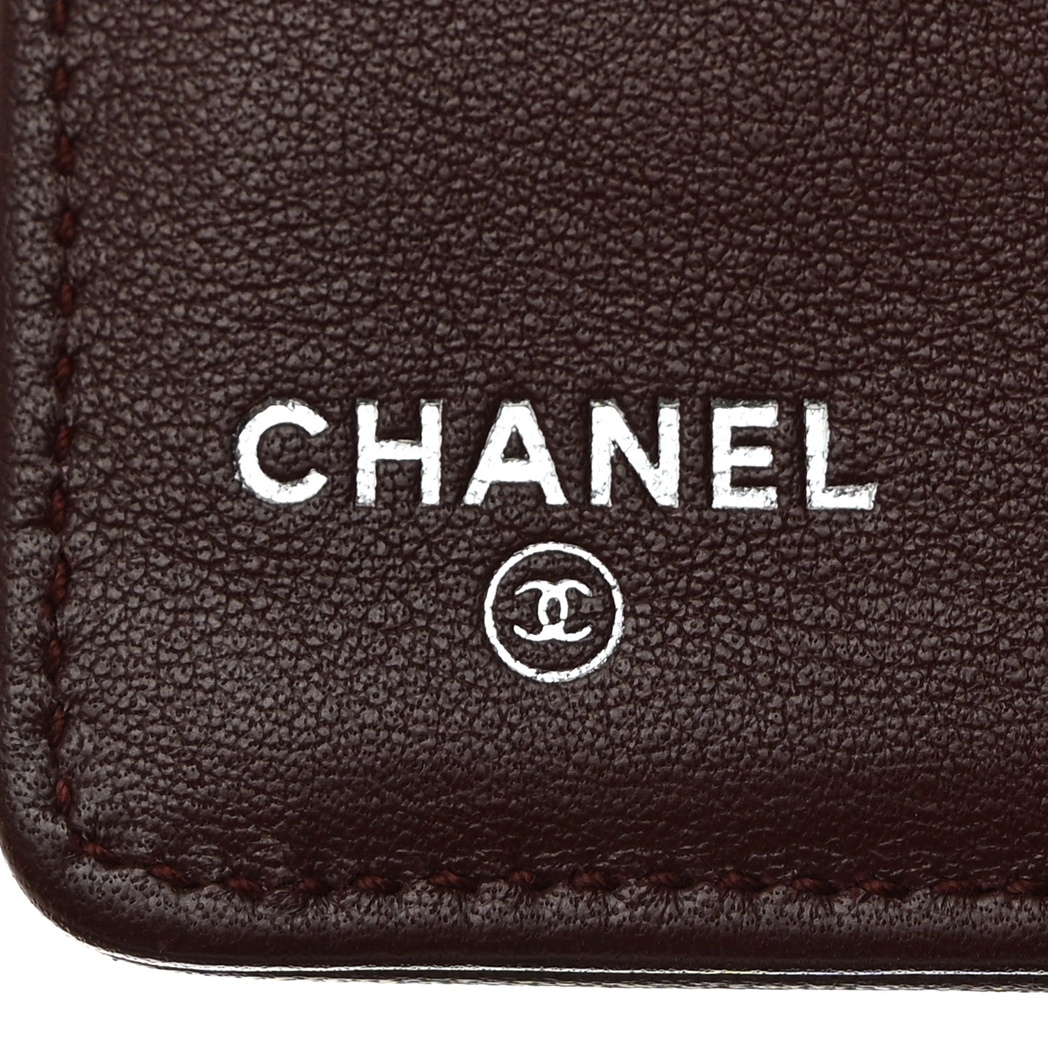 Chanel Goatskin Quitled Yen Wallet Black 6 of 10