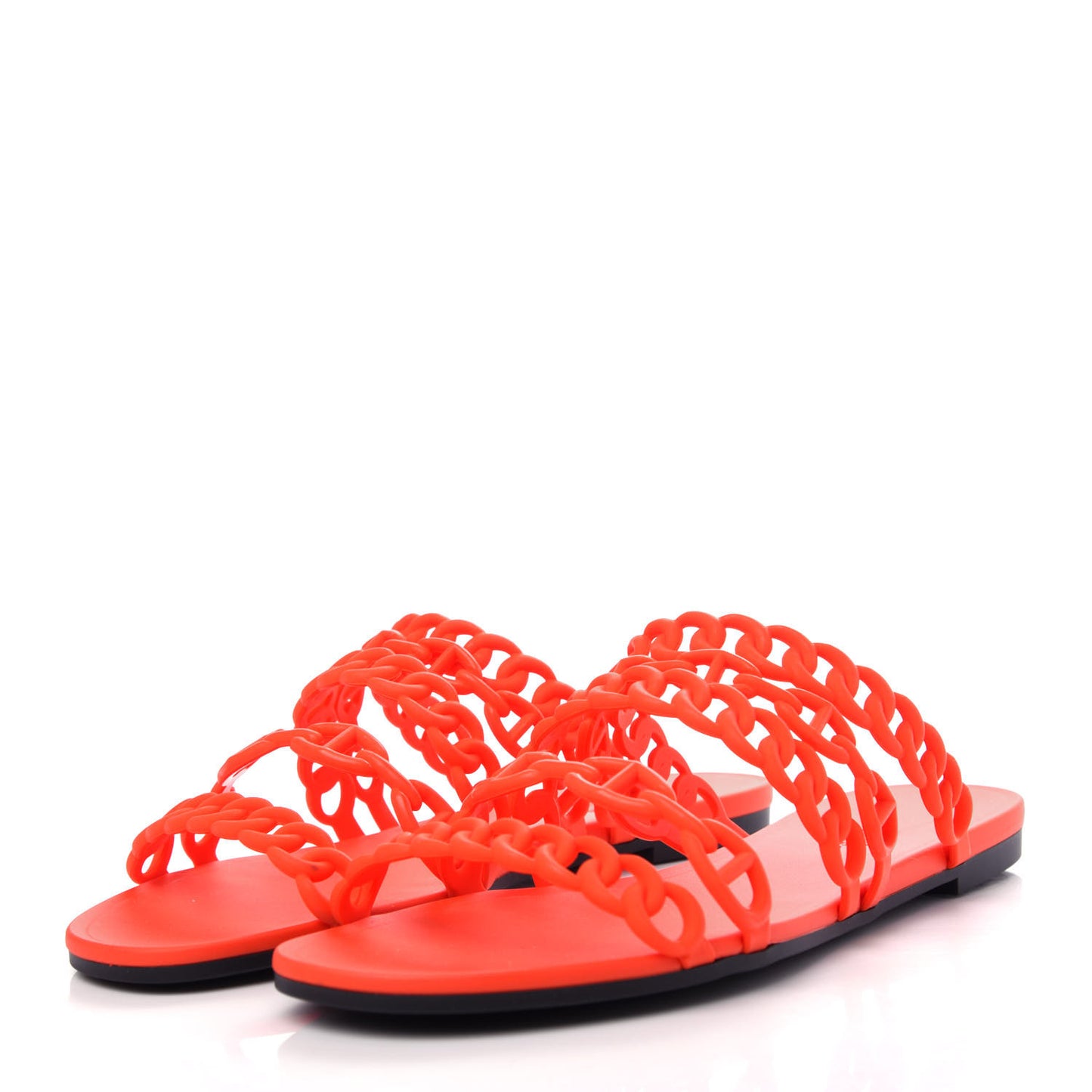 Rubber Chaine d'Ancre Nude Sandals 38 Pavot