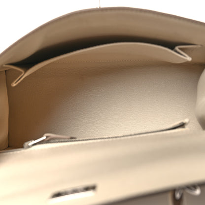 Hermes Epsom Kelly Sellier 25 Craie 5 of 12