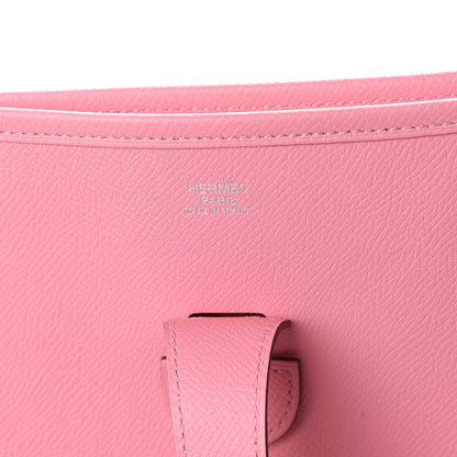 Hermes Epsom Evelyne III GM Rose Confetti 5 of 12