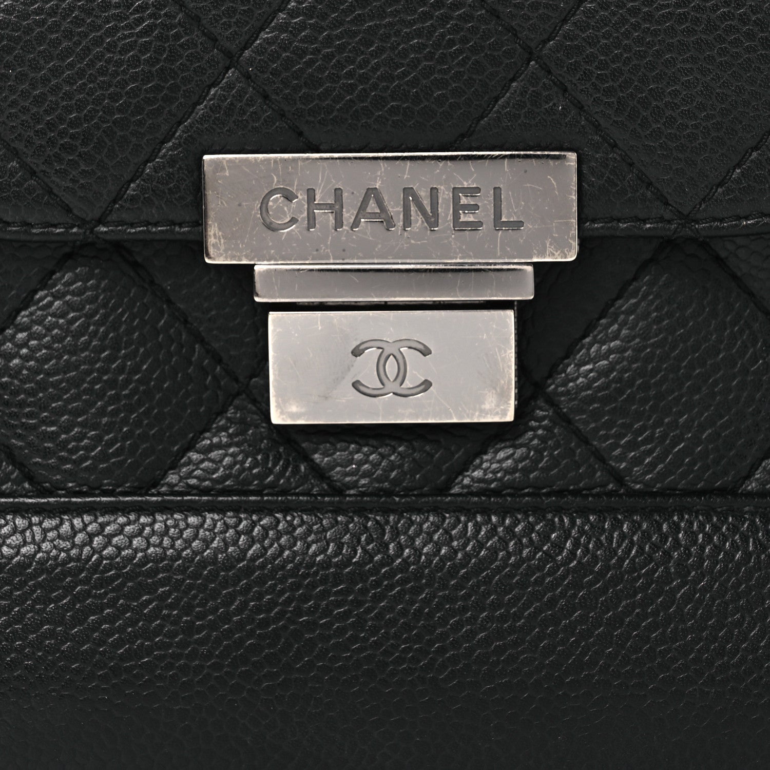 Chanel Caviar Quilted Mini Accordion Flap Black 8 of 12