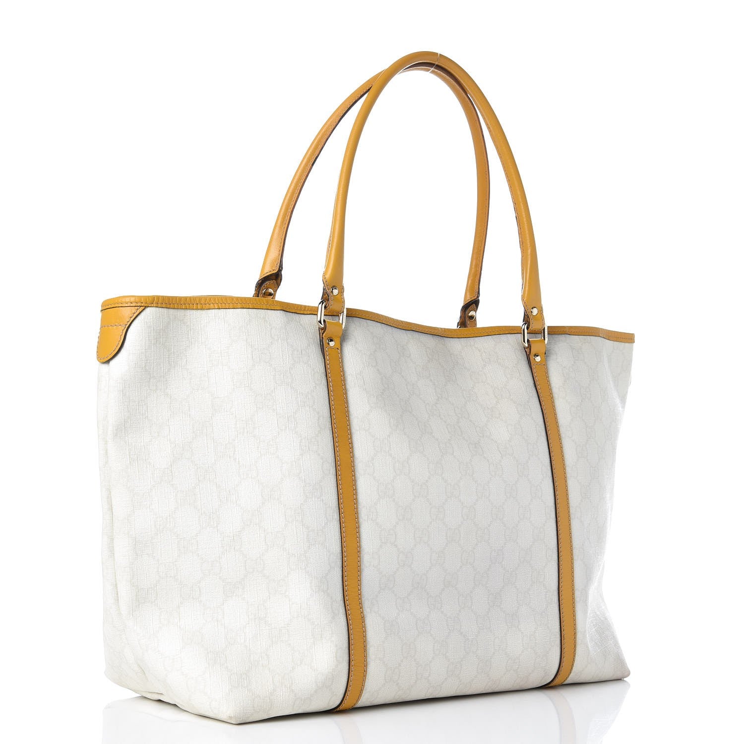 Gucci GG Monogram Plus Medium Joy Tote Yellow 3 of 21