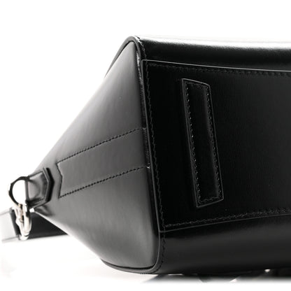 Givenchy Box Calfskin Mini Lock Antigona Shoulder Bag Black 9 of 10