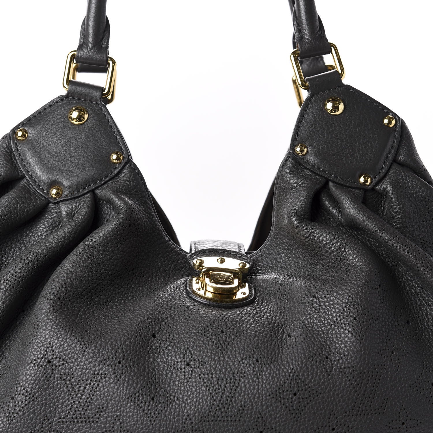 Louis Vuitton Mahina L Anthracite 10 of 10