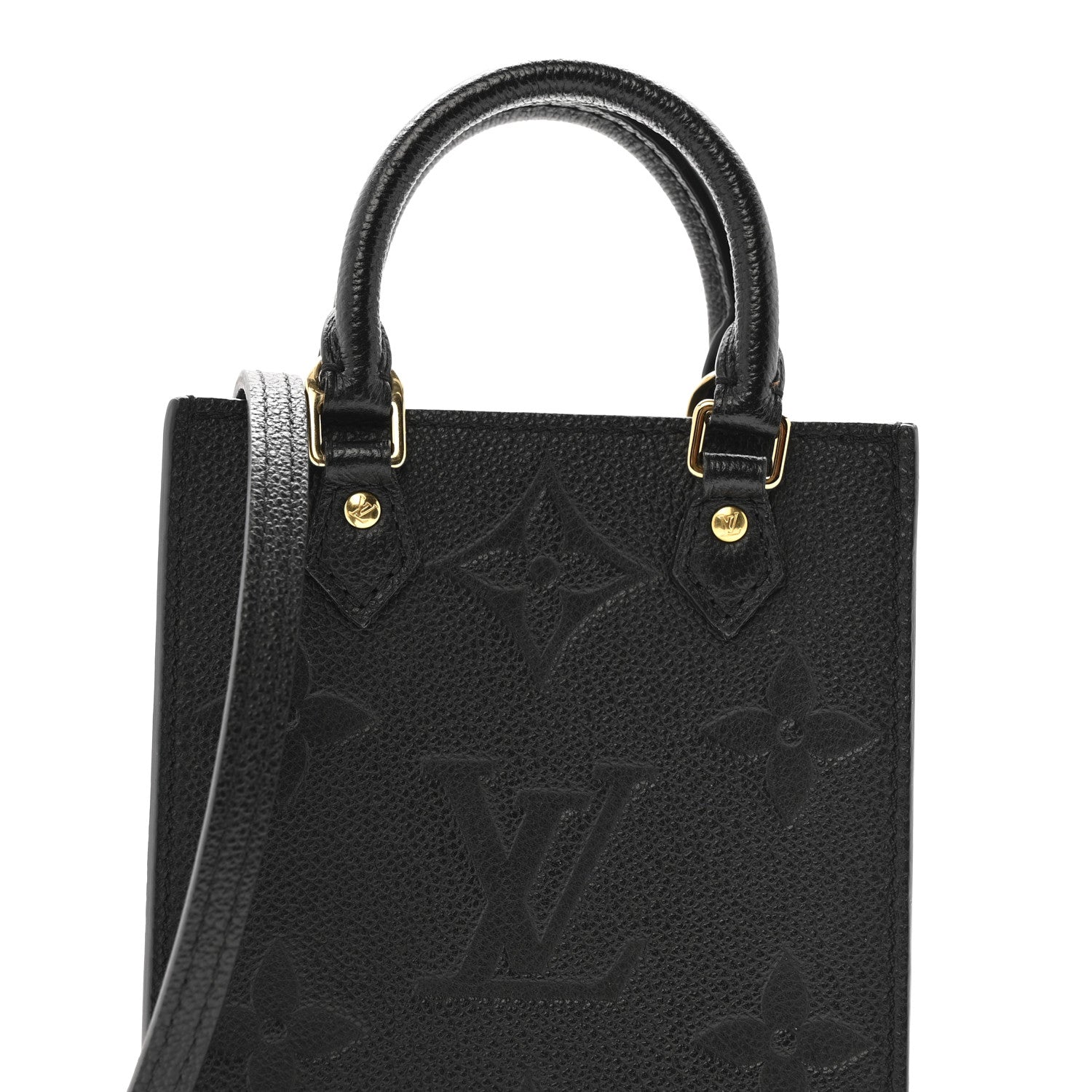 Louis Vuitton Empreinte Monogram Giant Petit Sac Plat Black 7 of 13