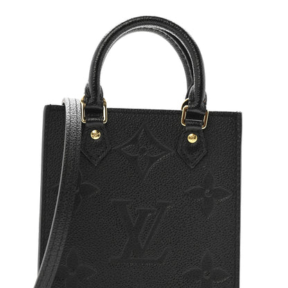 Louis Vuitton Empreinte Monogram Giant Petit Sac Plat Black 7 of 13