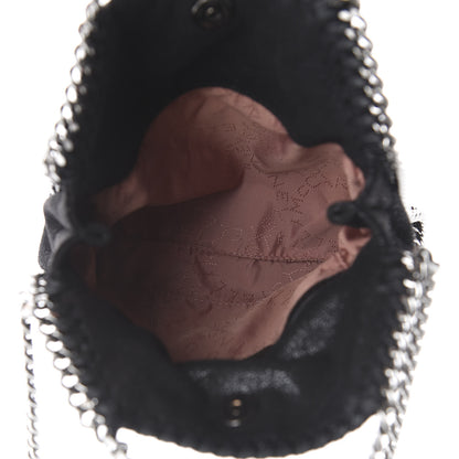 Stella McCartney Shaggy Deer Tiny Falabella Tote Black 6 of 11
