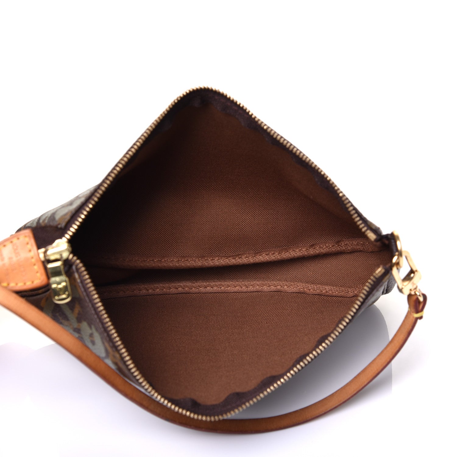 Louis Vuitton Monogram Graffiti Pochette Accessories Kaki 5 of 9