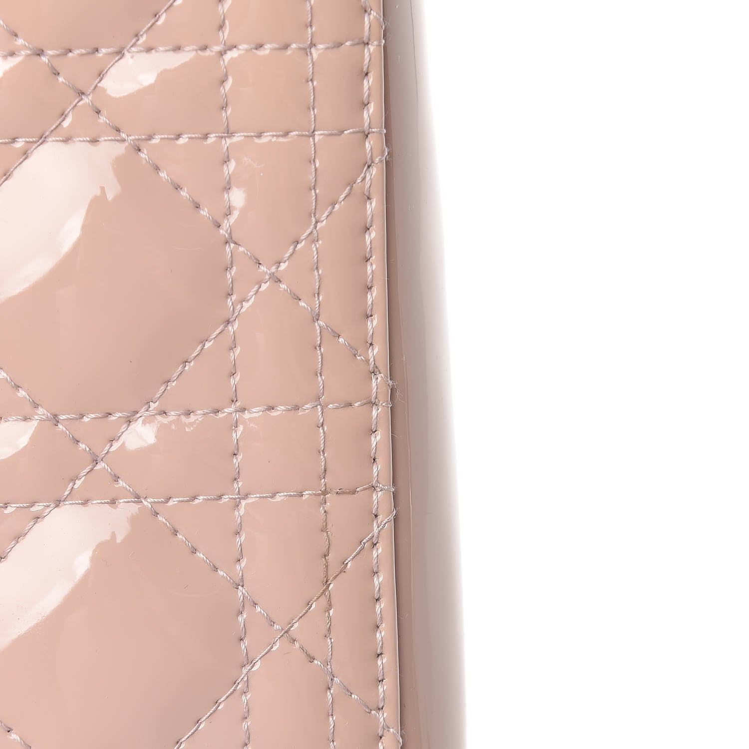 Christian Dior Patent Cannage Large Lady Dior Light Pink 12 of 15