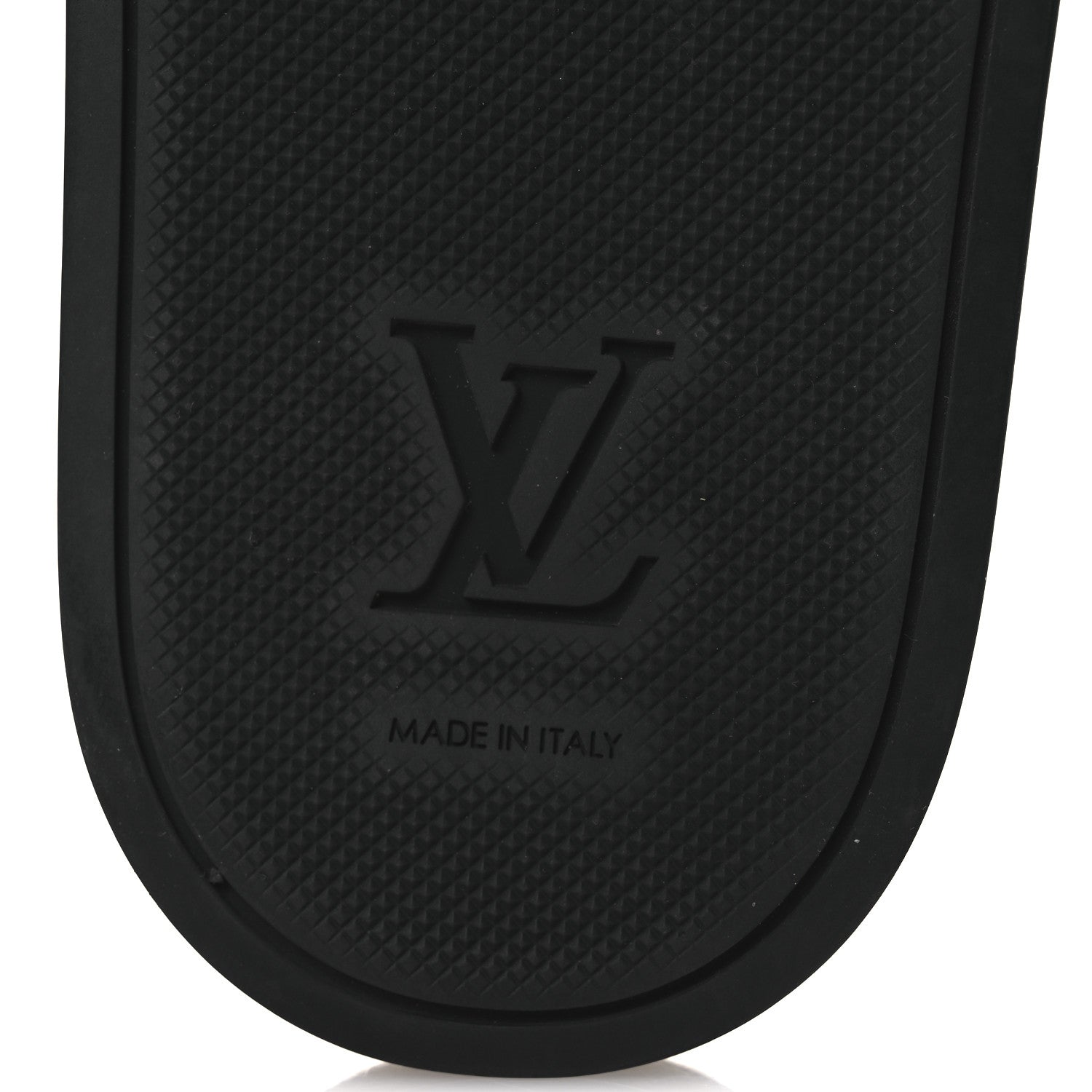 Louis Vuitton Damier Graphite Mens Waterfront Slide Sandal 9 Black 8 of 12