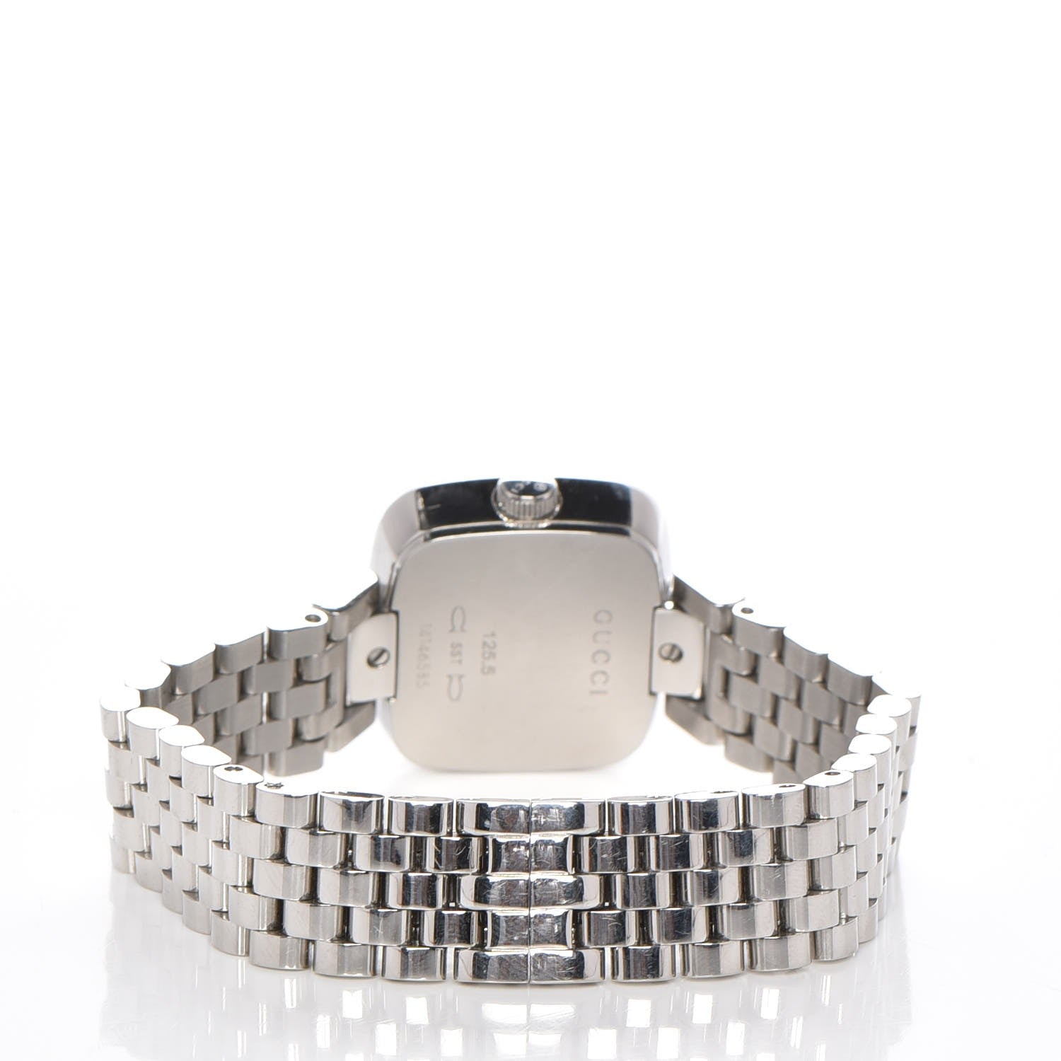 Gucci Stainless Steel 24mm G-Gucci Square Quartz Watch 4 of 8