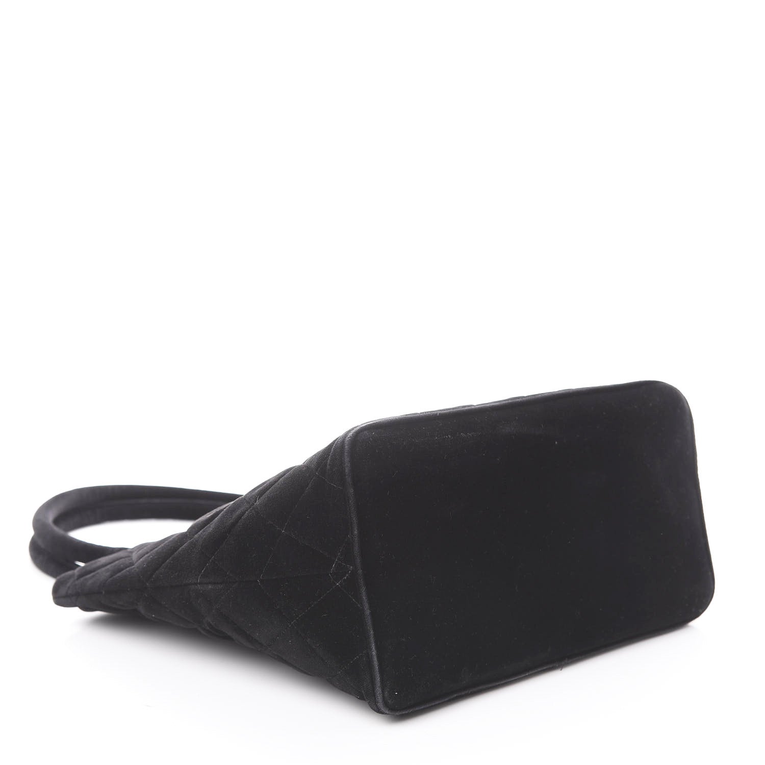 Chanel Velvet Medallion Tote Black 3 of 9