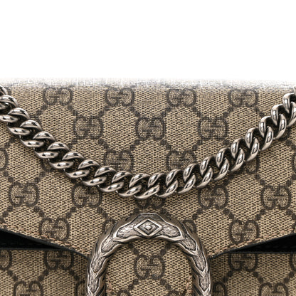 Gucci GG Supreme Monogram Small Dionysus Shoulder Bag Black 9 of 13
