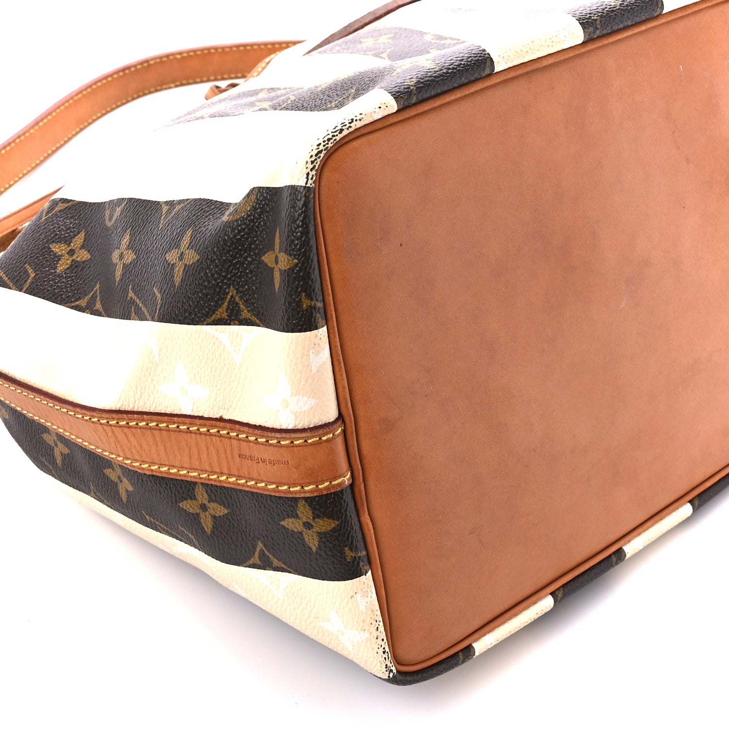 Louis Vuitton Monogram Rayures Petit Noe 11 of 18