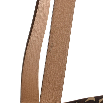 Burberry Calfskin TB Motif Embossed Medium Tote Camel 13 of 14