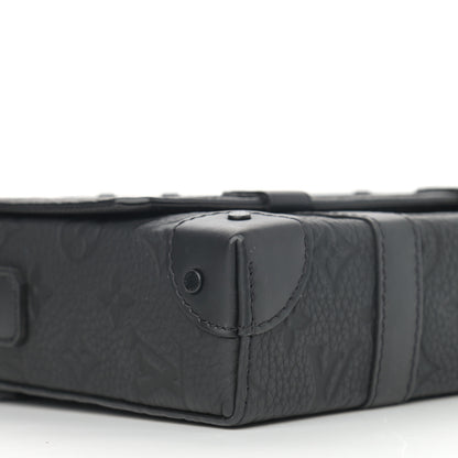 Louis Vuitton Taurillon Monogram Trunk Messenger Black 8 of 11