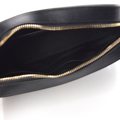 Saint Laurent Grain De Poudre Medium Classic Monogram Camera Bag Black 5 of 9