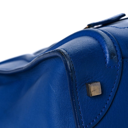 Celine Smooth Calfskin Mini Luggage Royal Blue 10 of 18
