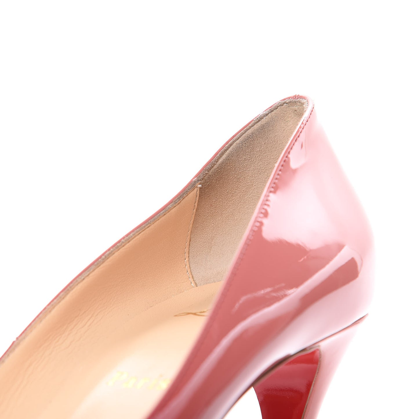 Patent Degrade New Very Prive 120 Pumps 40.5 Carmin Ronsard