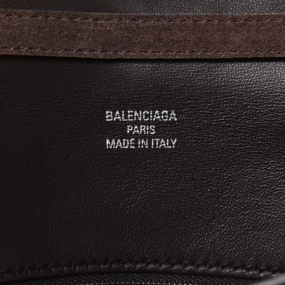 Balenciaga Waxed Suede Calfskin Medium Rodeo Top Handle Handbag Light Espresso 5 of 9