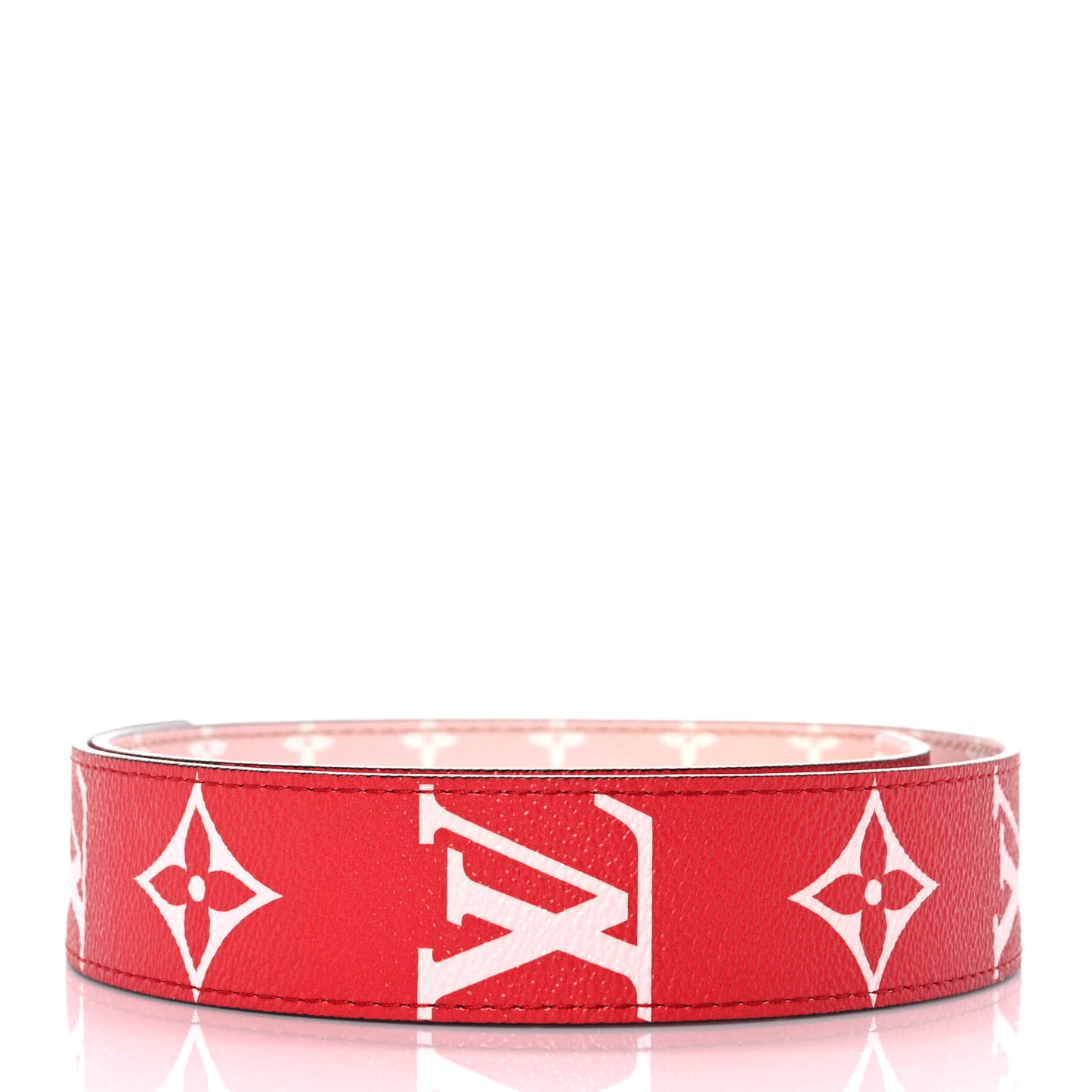 Monogram Giant Bandouliere Shoulder Strap Rouge