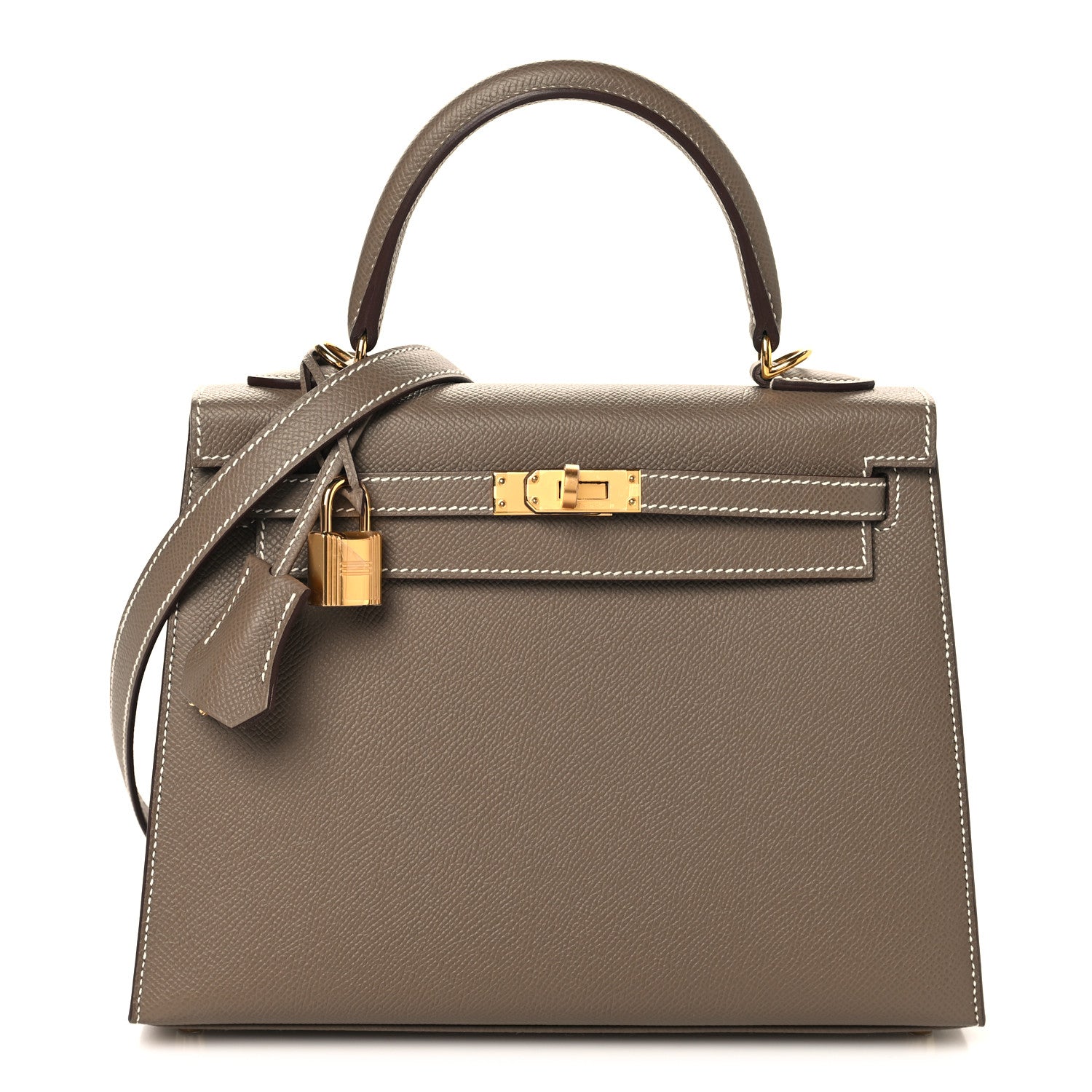 Hermes Epsom Kelly Sellier 25 Etoupe