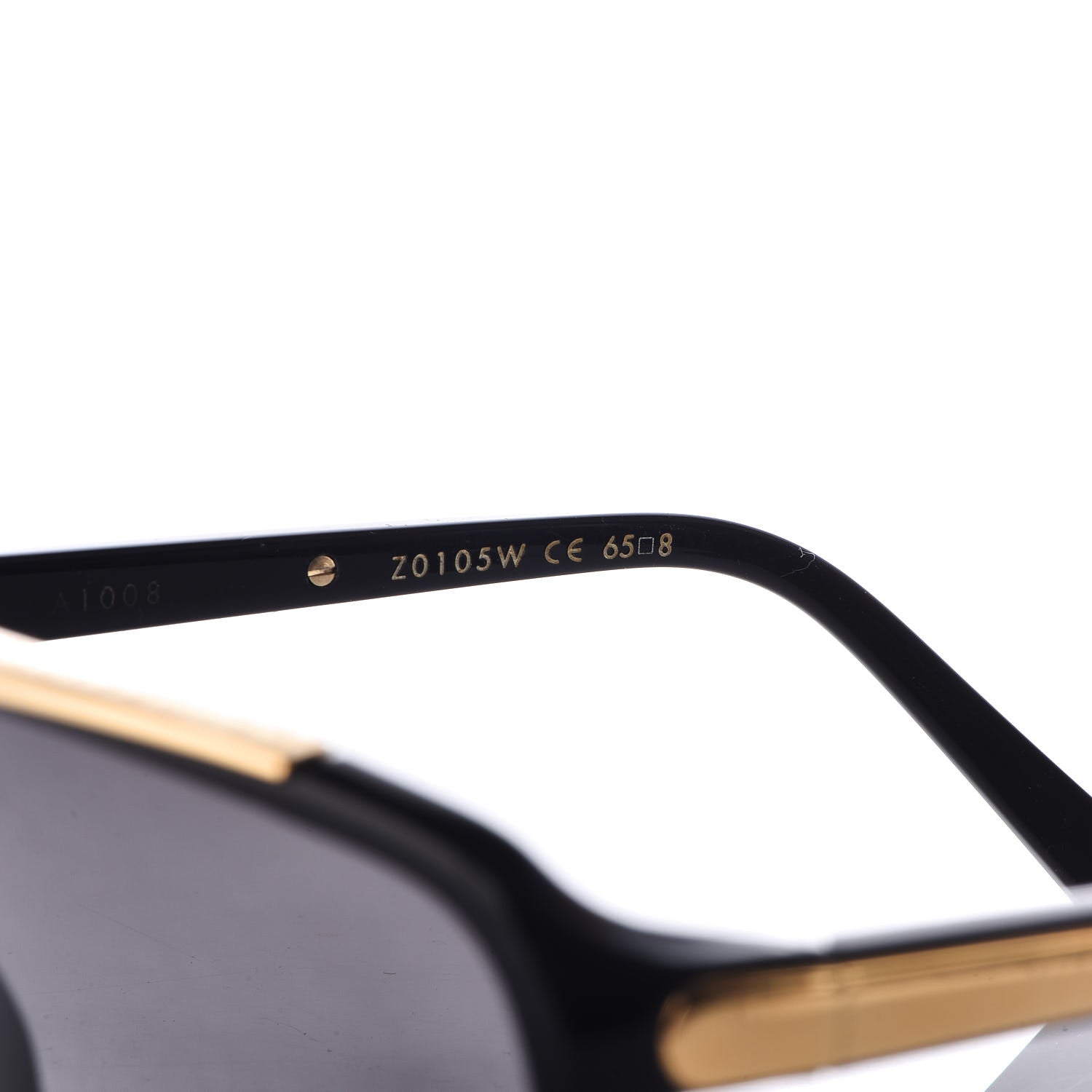 Louis Vuitton Acetate Evidence Sunglasses Z0105W Black 5 of 6
