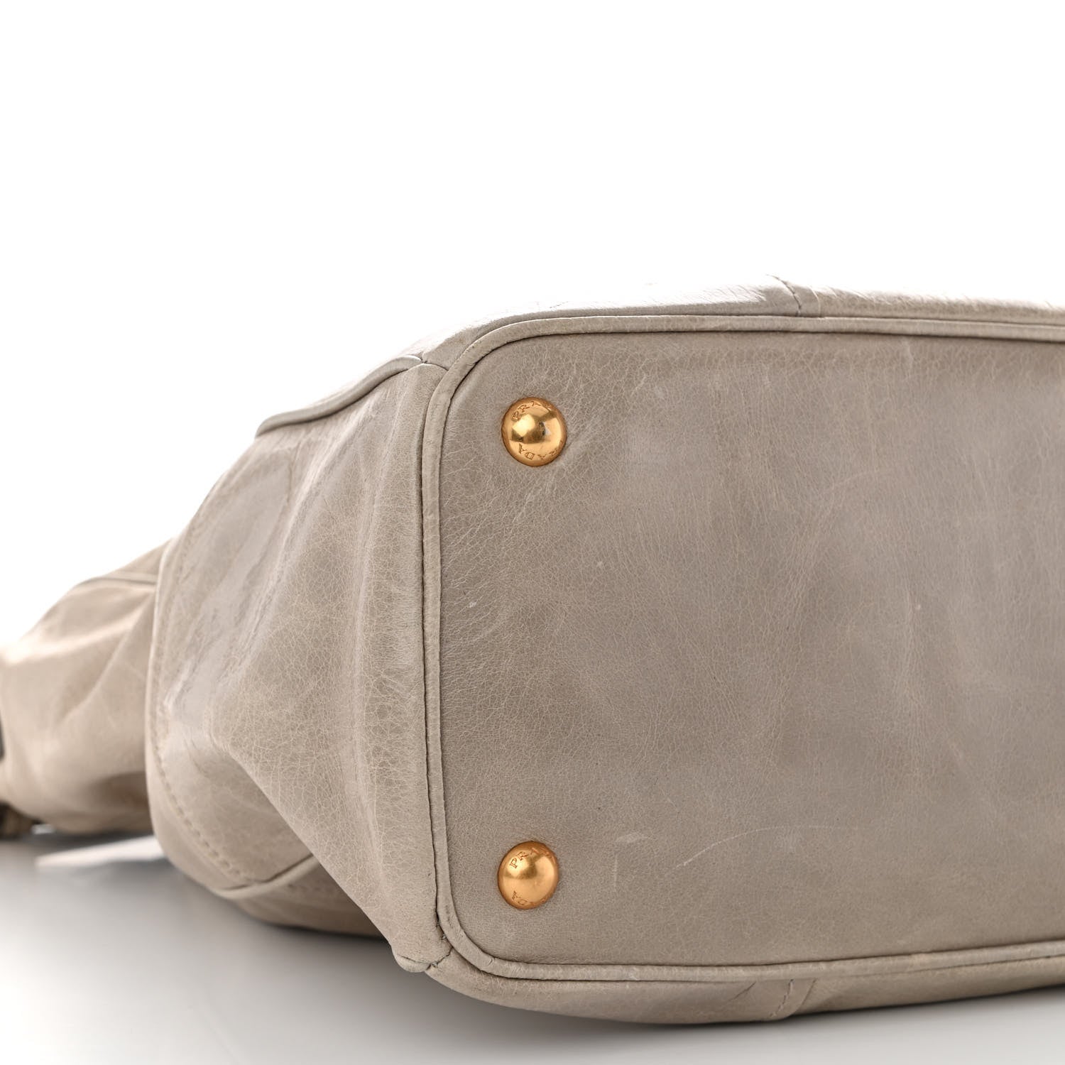 Prada Vitello Shine Shopping Satchel Nube 8 of 10