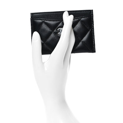Chanel Caviar Quilted Card Holder Black 2 of 10